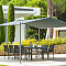 Garten Metall Pavillon CANBERRA 4x4 m