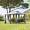 Garten Metall Pavillon BRISBANE 3x4 m