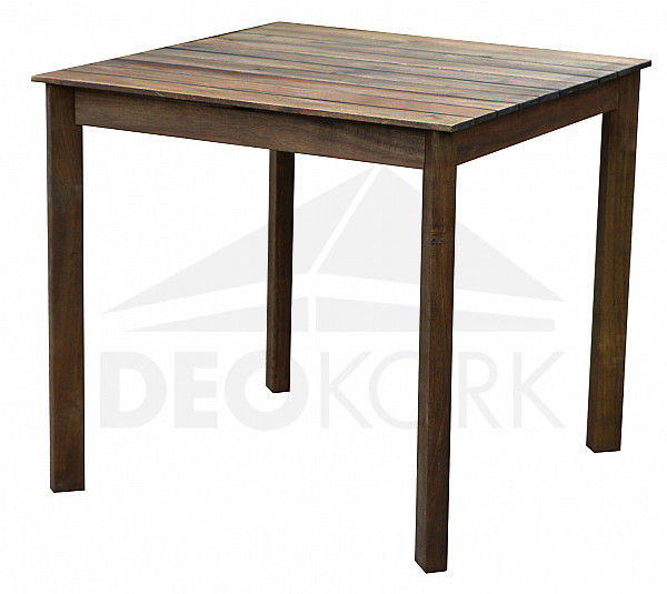 Gartentisch aus Akazie SCOTT 80x80 cm (braun)