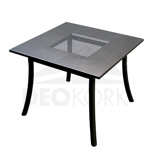 Gartentisch aus Metall PL 90 x 90 cm