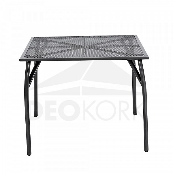 Gartentisch aus Metall EDEN 90x90 cm