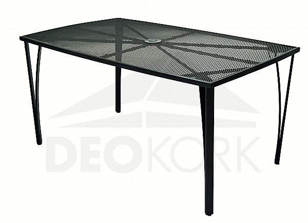 Gartentisch aus Metall ASTOR (150 x 90 cm)
