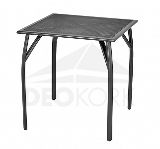 Gartentisch aus Metall EDEN 70x70 cm