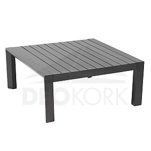 Gartentisch aus Aluminium VANCOUVER 89x89 (grau)