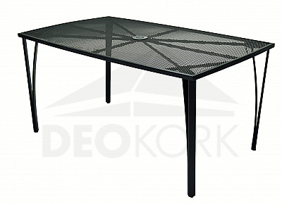 Gartentisch aus Metall ASTOR (150 x 90 cm)