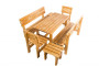 Gartenstuhl aus Fichtenholz TEA 01, Holzdicke 38 mm