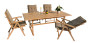 Gartentisch aus Eukalyptus SANTIAGO erweiterbar