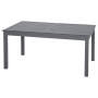 Gartentisch aus Aluminium CATANIA 160 / 254x100 cm (anthrazit)
