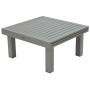 Aluminium Klapp- und höhenverstellbarer Tisch 90/150x90 cm TITANIUM (2in1)